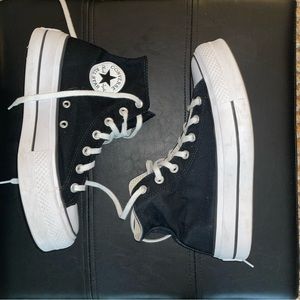 Converse platform high tops